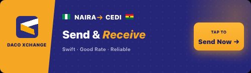 Send Money - Naira to Cedi